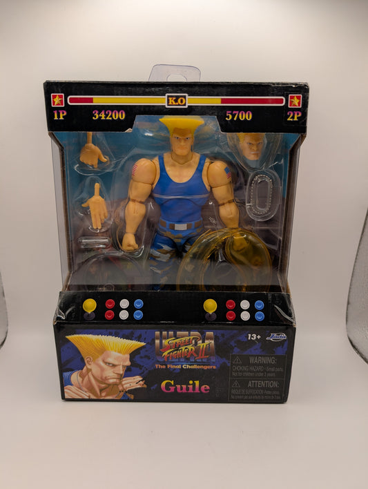 2024 Jada Toys Ultra Street Fighter II The Final Challengers - GUILE Figure FRENLY BRICKS - Open 7 Days