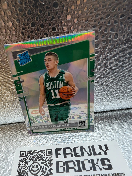 Payton Pritchard 2020-21 Donruss Optic Rated Rookie Silver Prizm #176 FRENLY BRICKS - Open 7 Days