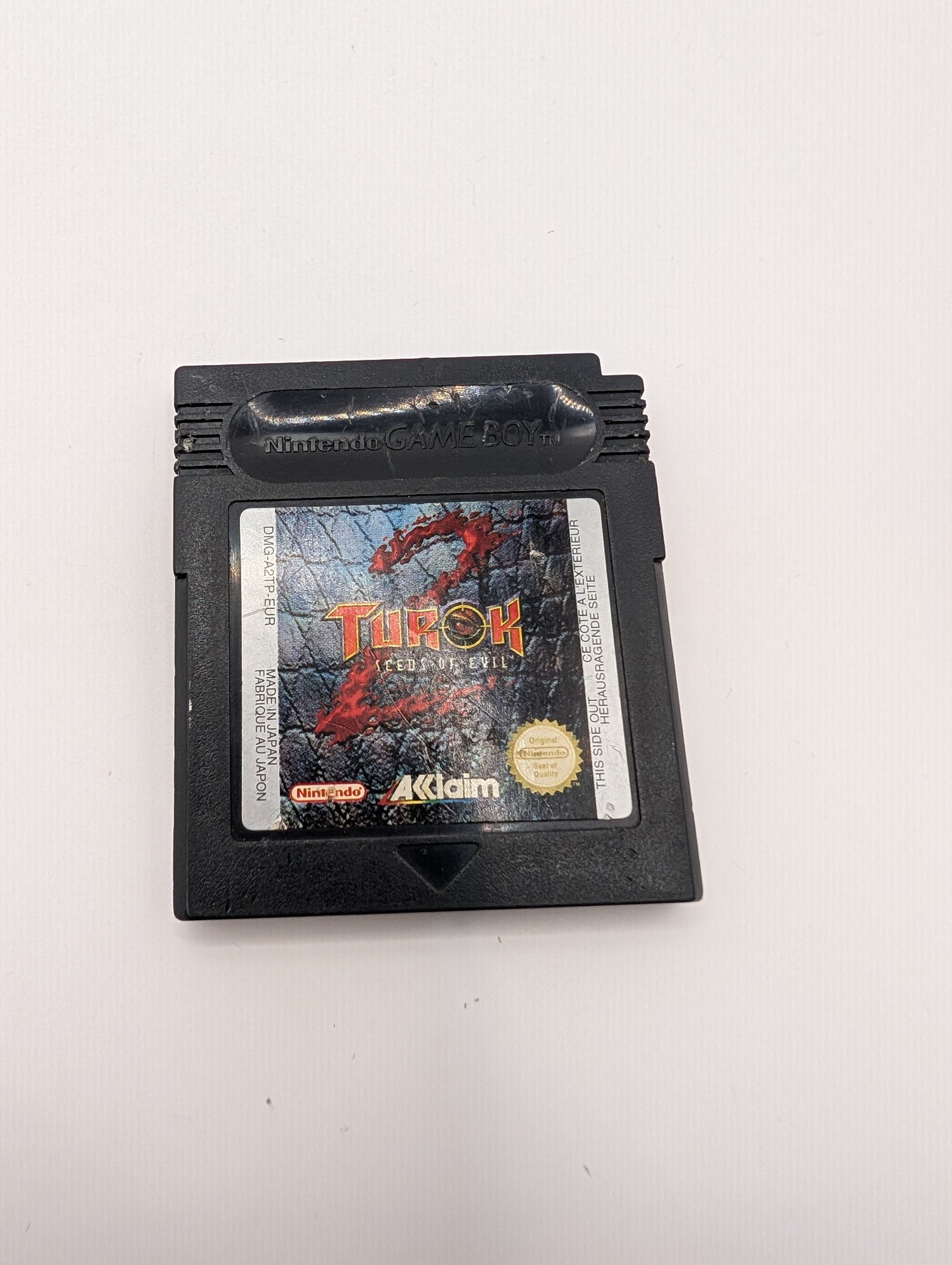 TUROK 2 NINTENDO GAME BOY COLOR SP GBA FRENLY BRICKS - Open 7 Days