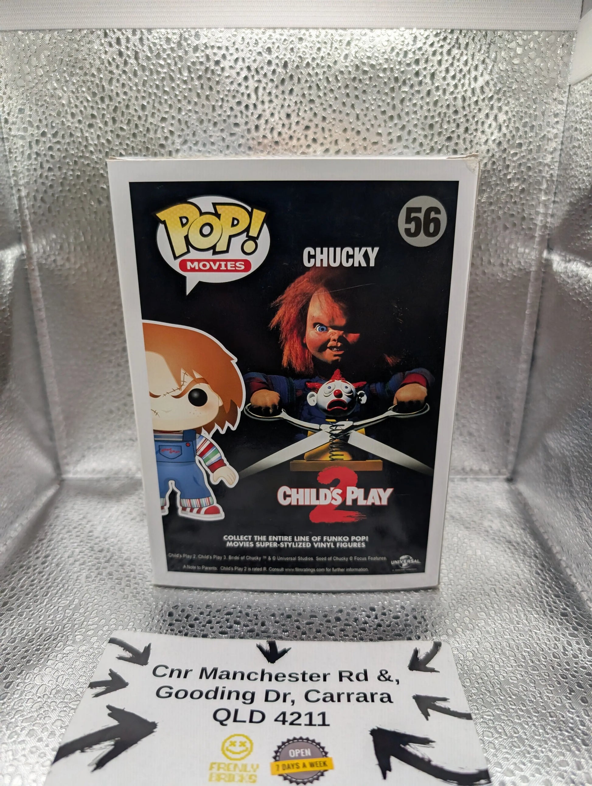 CHUCKY # 56 Childs Play 2 Funko Pop Vinyl Figure Movies FRENLY BRICKS - Open 7 Days
