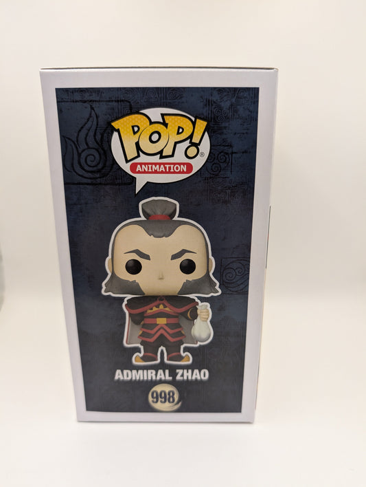 Funko Animation Nickelodeon Avatar ADMIRAL ZHAO #998 FRENLY BRICKS - Open 7 Days