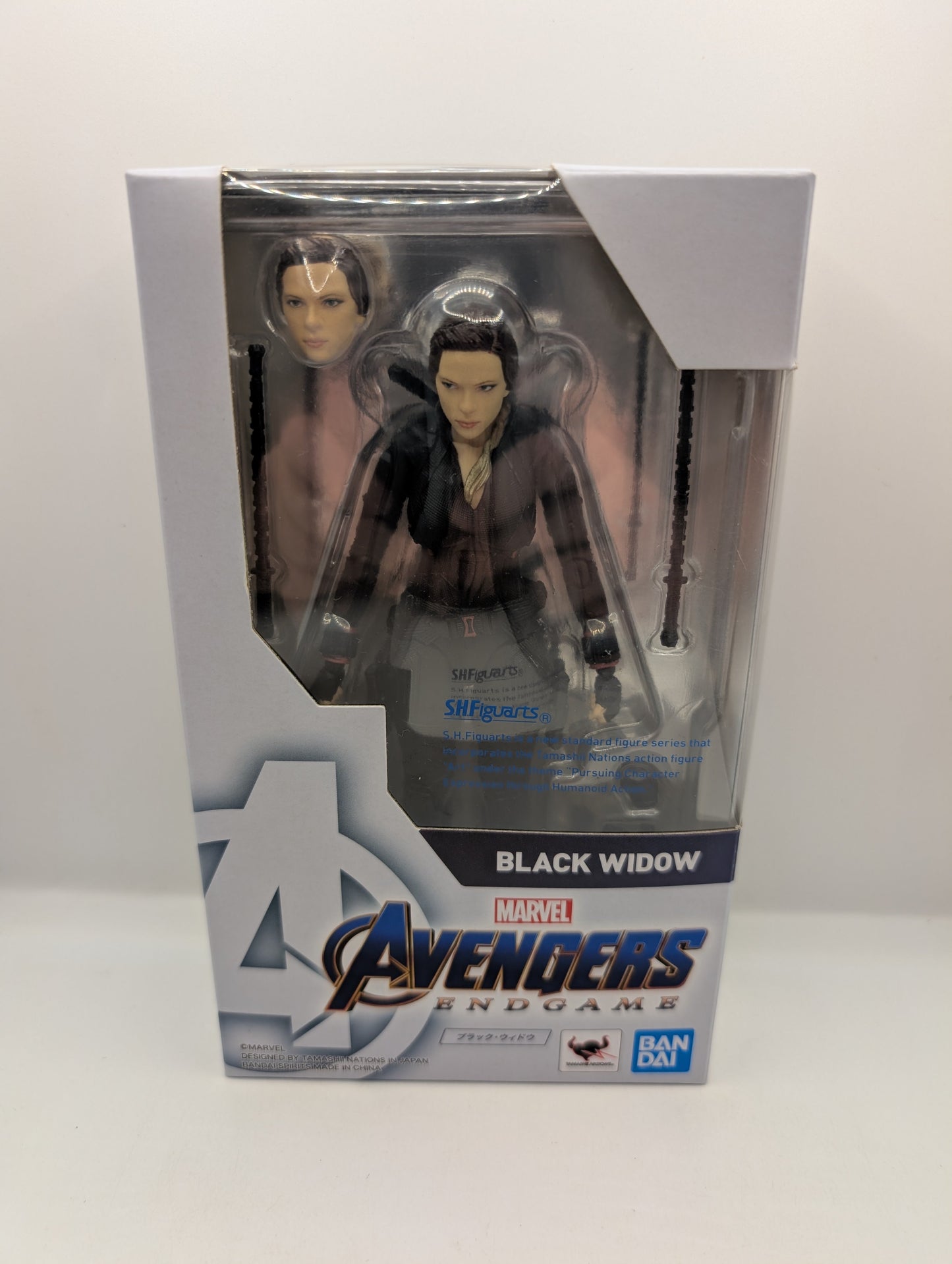 S.H.Figuarts Black Widow Action Figure Avengers Endgame Bandai Tamashii Marvel FRENLY BRICKS - Open 7 Days