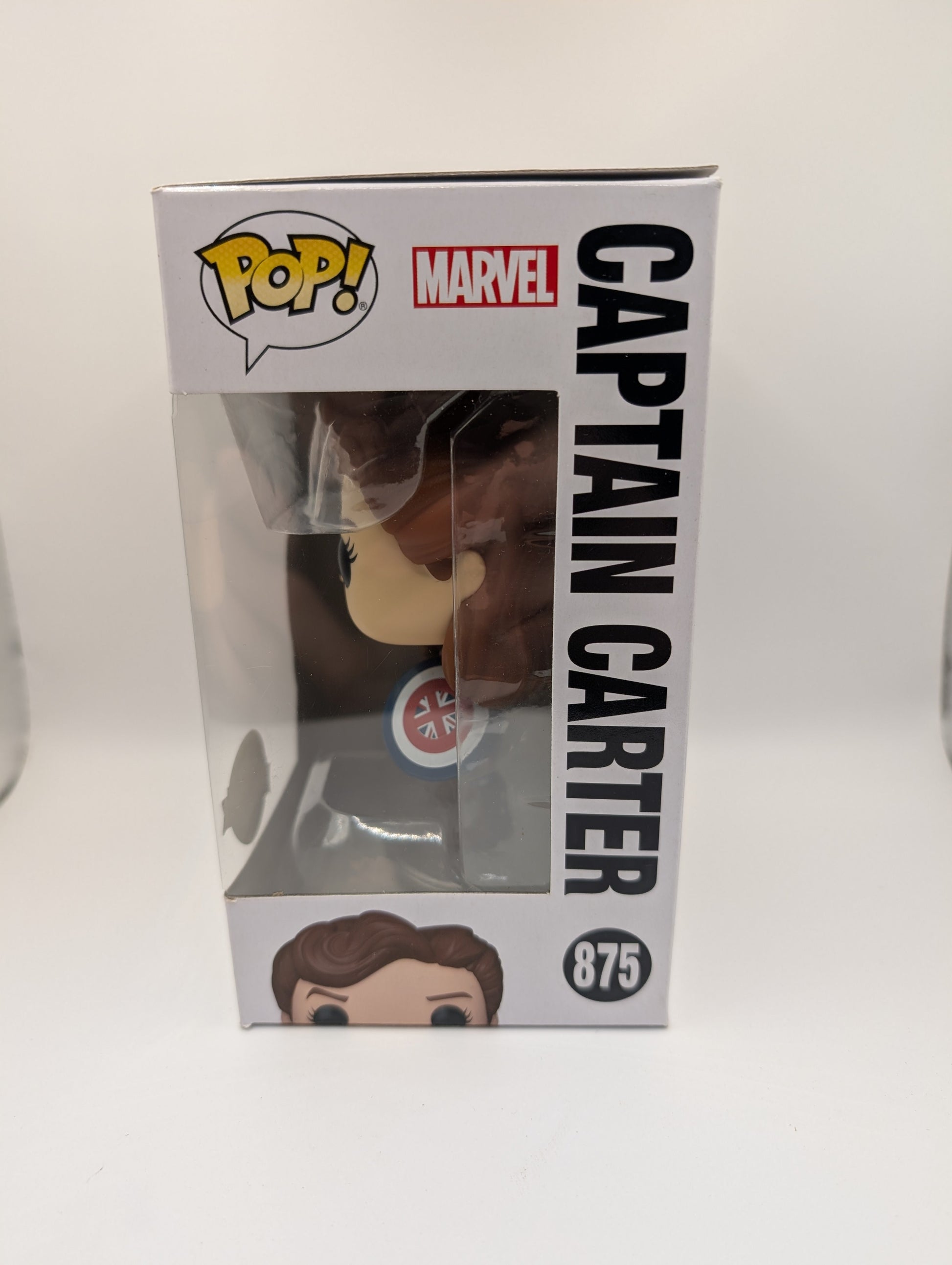Marvel Funko Pop - Captain Carter (Fighting Pose) - What If? - No. 875 FRENLY BRICKS - Open 7 Days