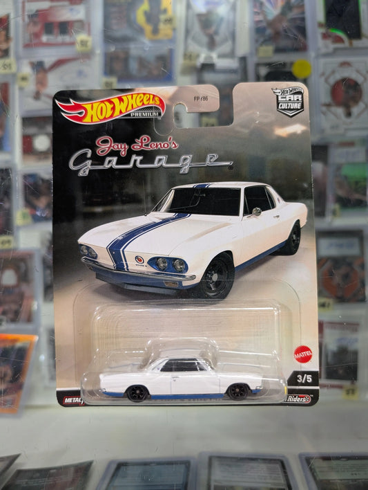 Hot Wheels Premium Jay Leno's Garage 66 Chevy  Corvair Yenko FNQ Hotwheels F703 FRENLY BRICKS - Open 7 Days