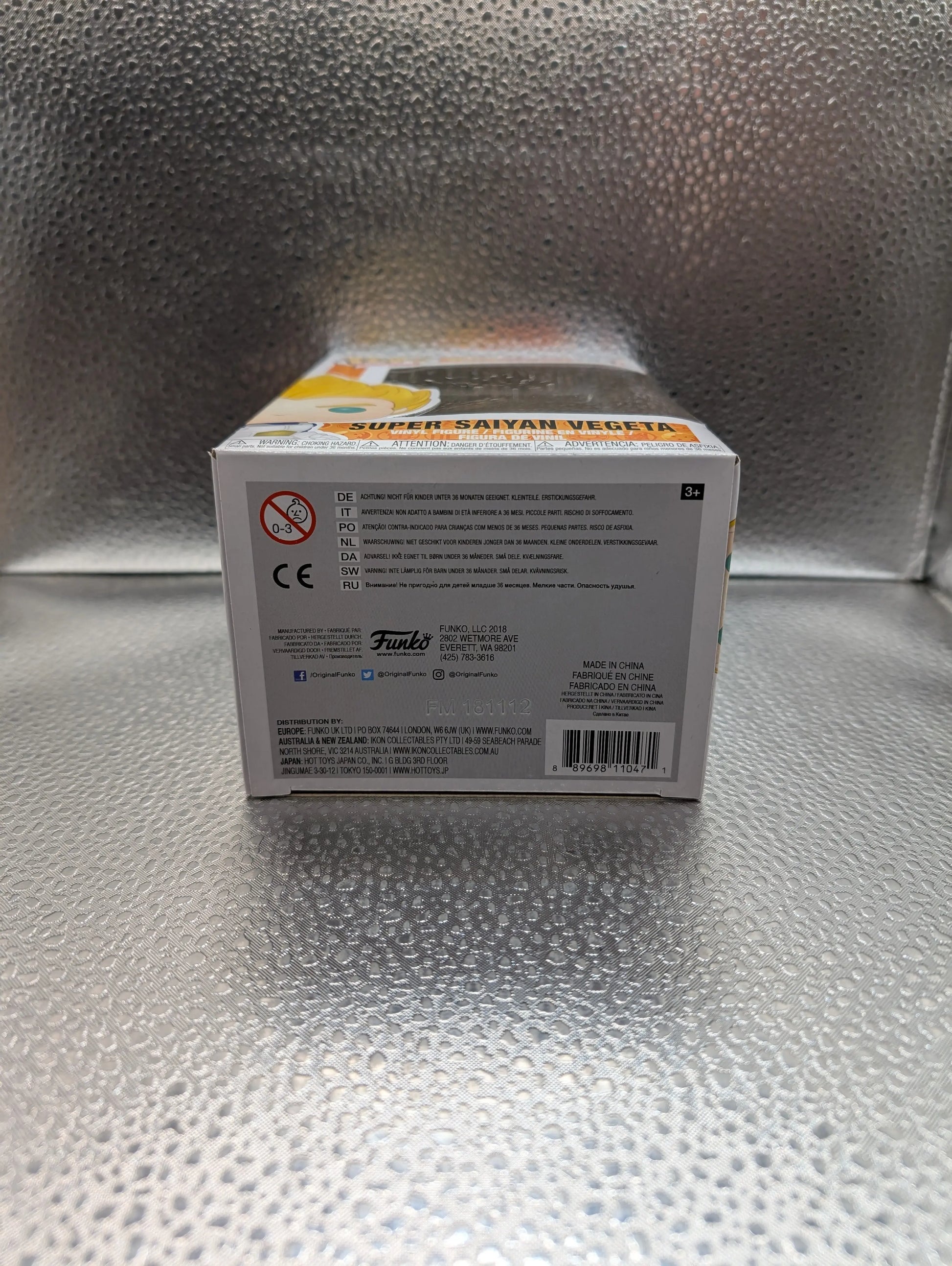 FUNKO Pop Vinyl Super Saiyan Vegeta #154 FRENLY BRICKS - Open 7 Days