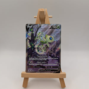 Pokémon TCG Celebi V Fusion Strike 245/264 Holo Full Art FRENLY BRICKS - Open 7 Days