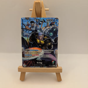 One Piece Krieg (OP15-001) Alt-Art Leader - English FRENLY BRICKS - Open 7 Days