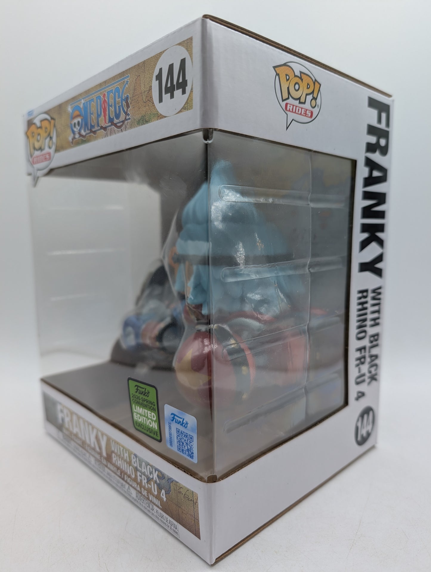 Funko POP! RIDES One Piece Franky with Black Rhino FR-U4 #144 2026 Spring Con