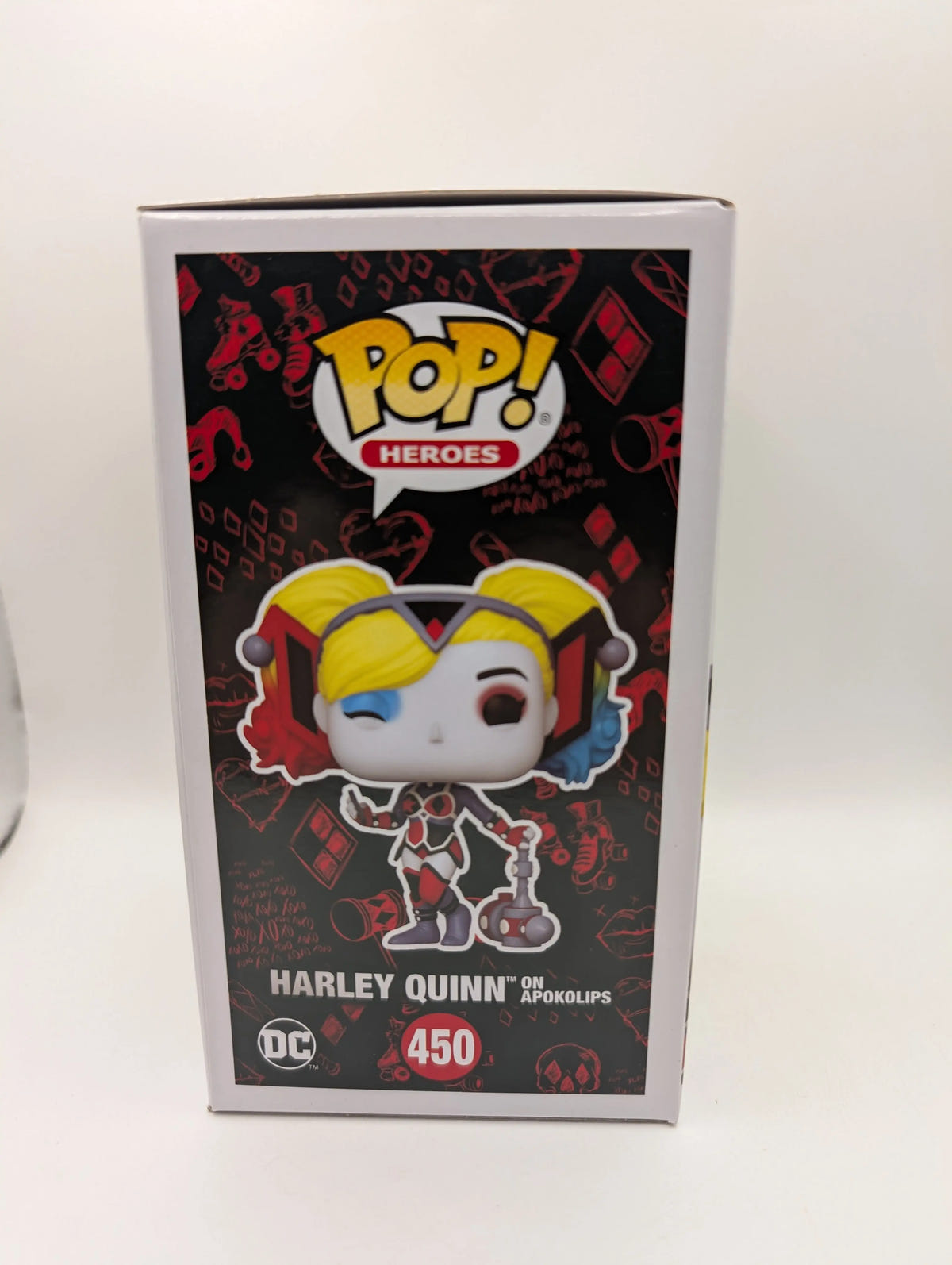 DC Comics - Harley Quinn on Apokolips Pop! Vinyl Figure #450 FRENLY BRICKS - Open 7 Days image 1