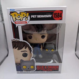 Pet Sematary - Ellie & Church Pop! Vinyl Figure #1584 FRENLY BRICKS - Open 7 Days