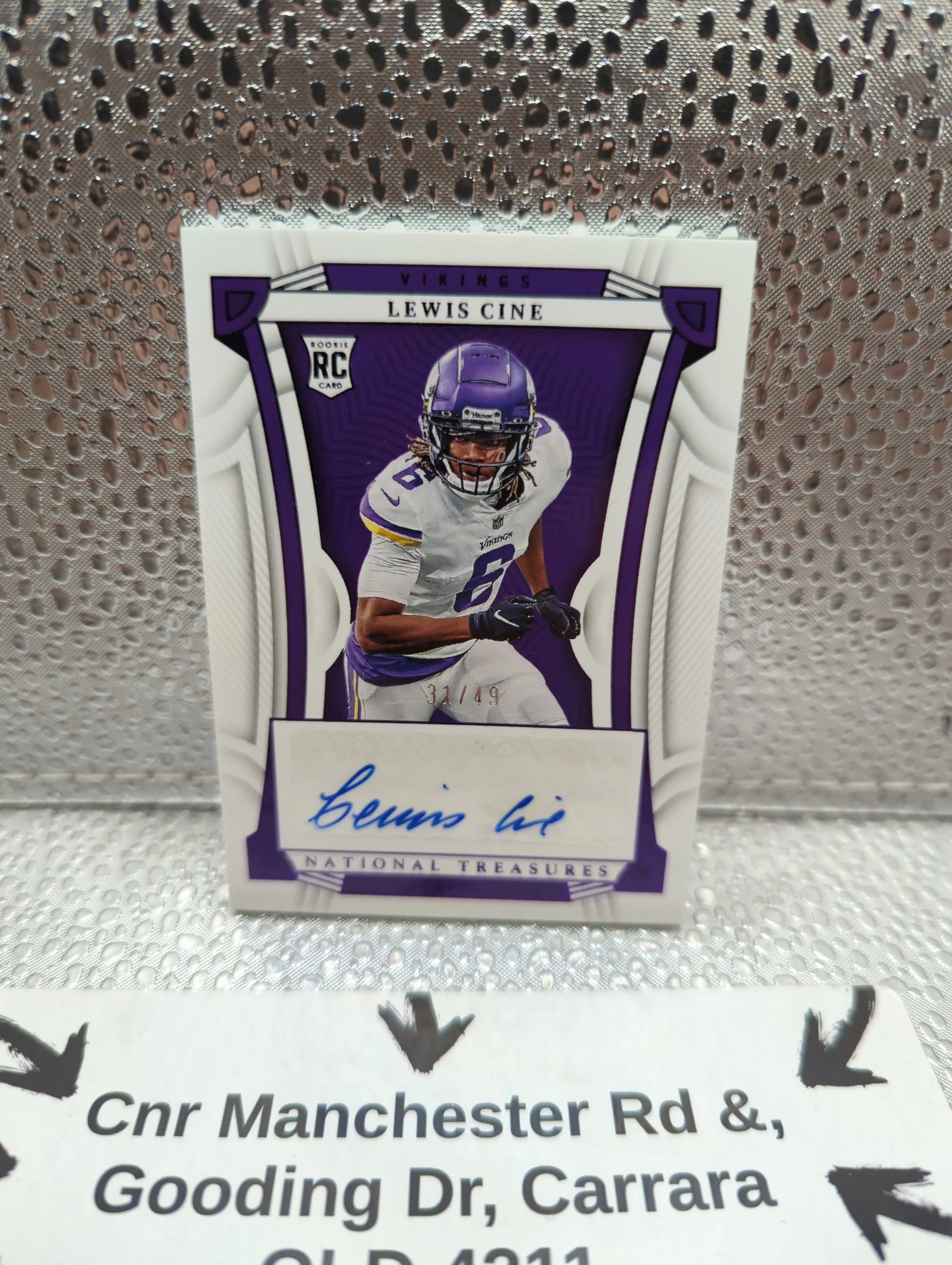 2022 Panini National Treasures - Lewis Cine AUTO Rookie /49 FRENLY BRICKS - Open 7 Days