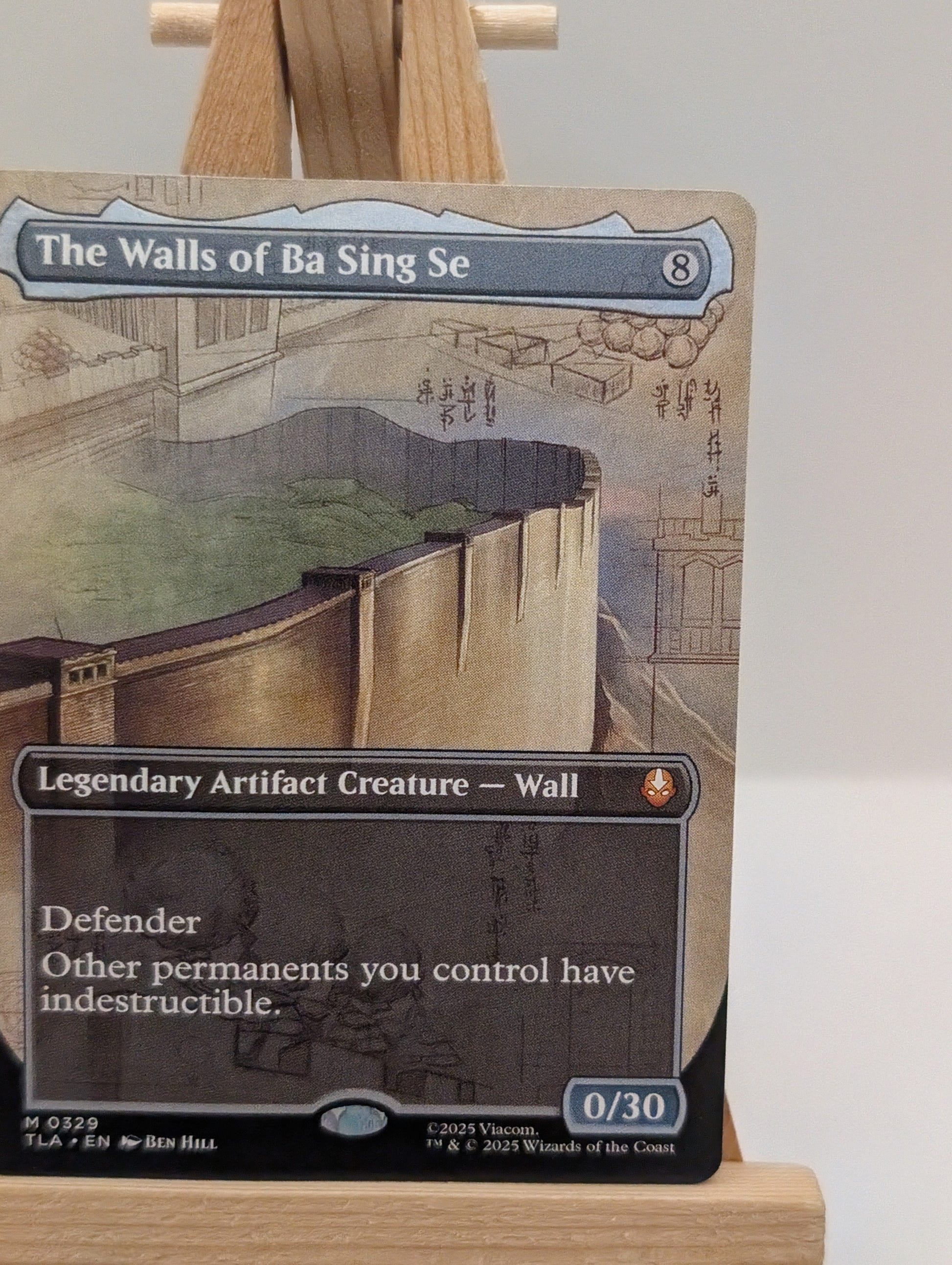 The Walls of Ba Sing Se Borderless [Avatar: The Last Airbender 329] NM FRENLY BRICKS - Open 7 Days image 2