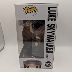 Star Wars Funko Pop - Luke Skywalker (Endor) - The Force Awakens - No. 123 FRENLY BRICKS - Open 7 Days
