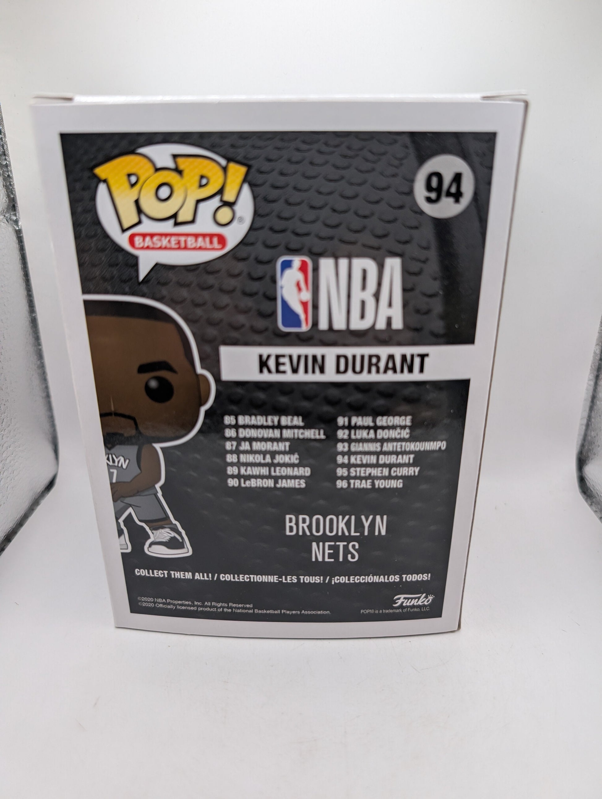 Funko Pop - Kevin Durant - Brooklyn Nets - #94 FRENLY BRICKS - Open 7 Days