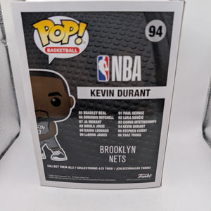 Funko Pop - Kevin Durant - Brooklyn Nets - #94 FRENLY BRICKS - Open 7 Days
