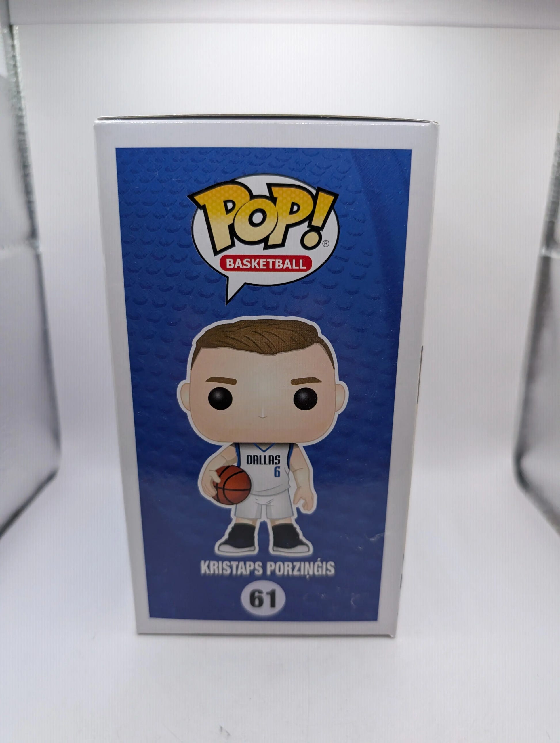 Funko POP! NBA Basketball: Kristaps Porzingis #61 Dallas Mavericks, photo 2 image 2