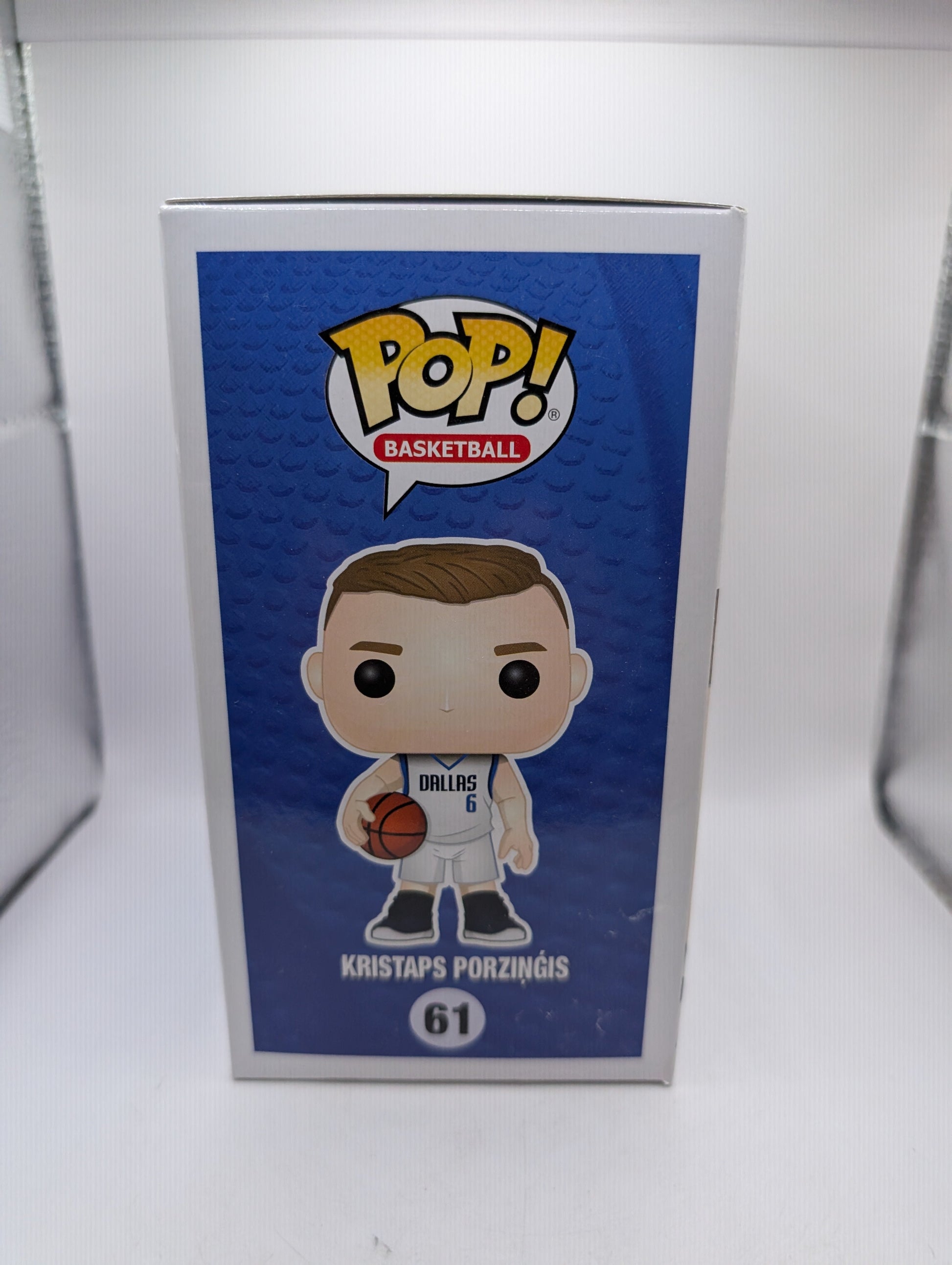 Funko Pop! NBA Basketball: Kristaps Porzingis #61 Dallas Mavericks FRENLY BRICKS - Open 7 Days