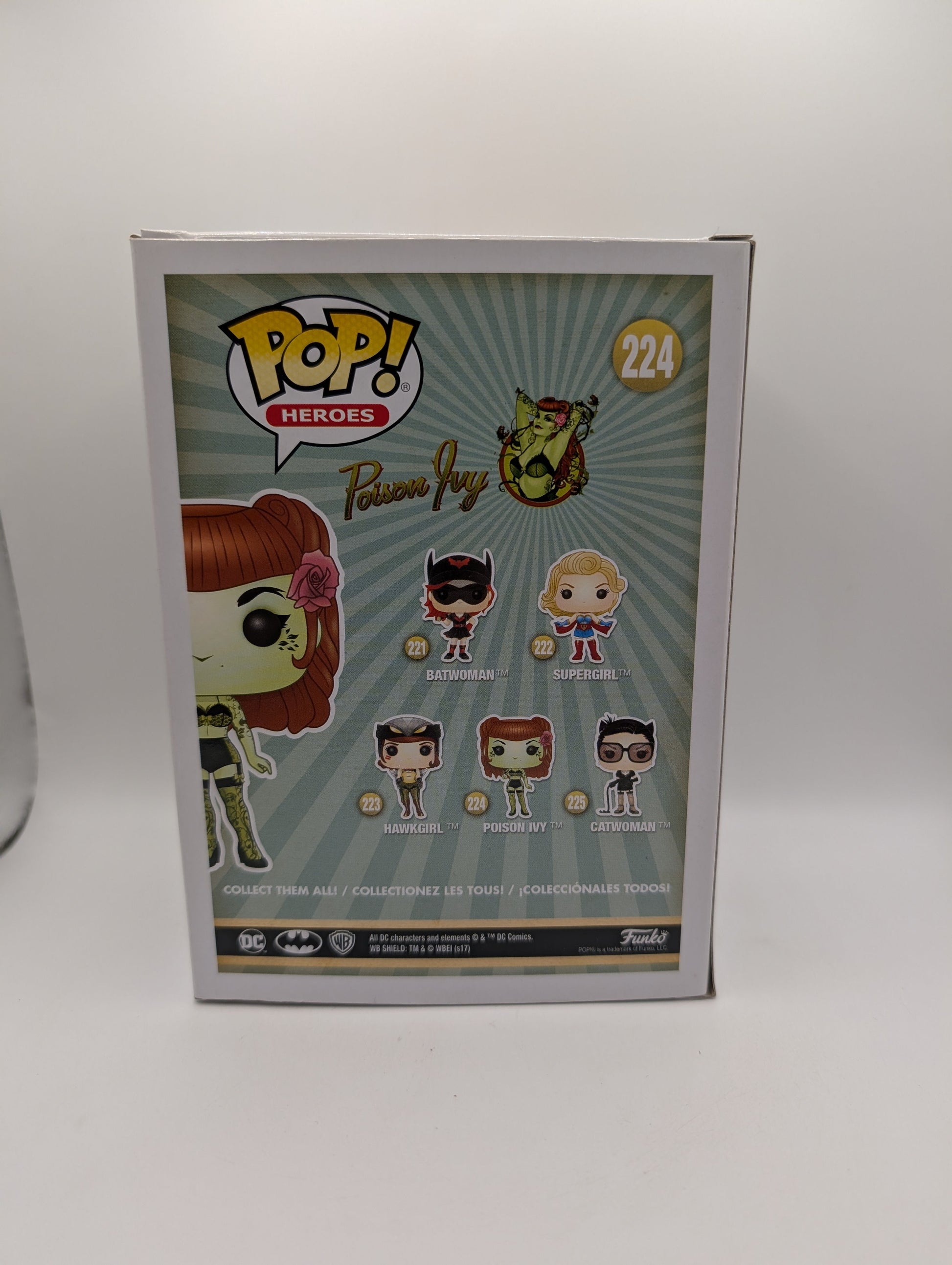 Funko Pop! Heroes: DC Comics Bombshells Poison Ivy #224 Vinyl Figure FRENLY BRICKS - Open 7 Days