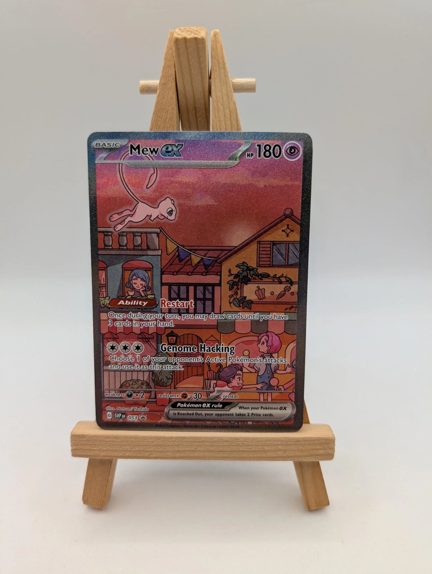 Mew Ex 105/160 5sv2a Pokémon 151 Promo 053 FRENLY BRICKS - Open 7 Days