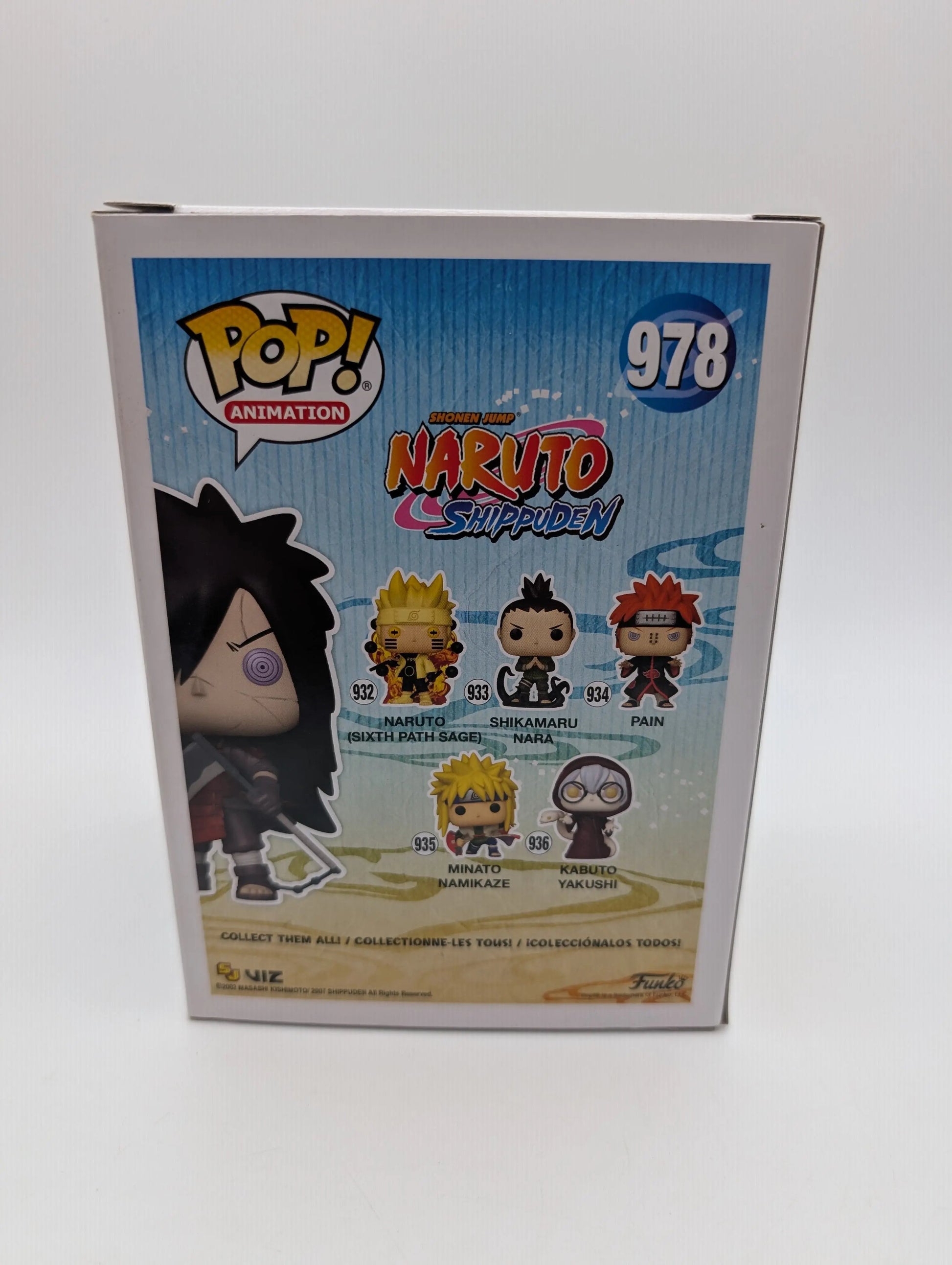 FUNKO POP! Animation: Naruto Shippuden MADARA 978 SE FRENLY BRICKS - Open 7 Days