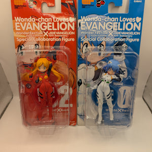 Wonder Festival NG Evangelion 2006 Rei Ayanami Asuka Langley Figure Lot Of 2 FRENLY BRICKS - Open 7 Days