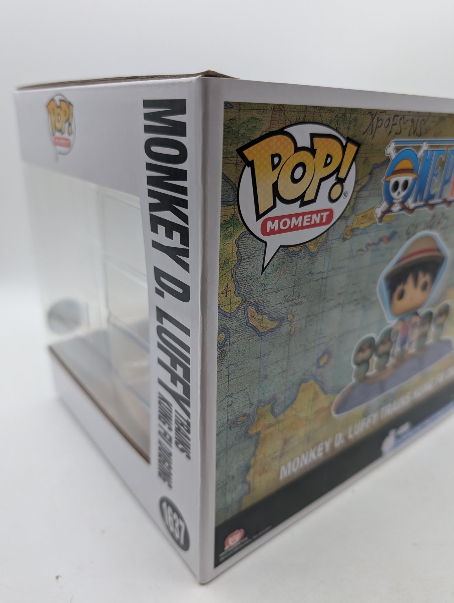 Funko Pop! Vinyl ONE PIECE Monkey D. Luffy Trains Kung Fu Dugong #1637