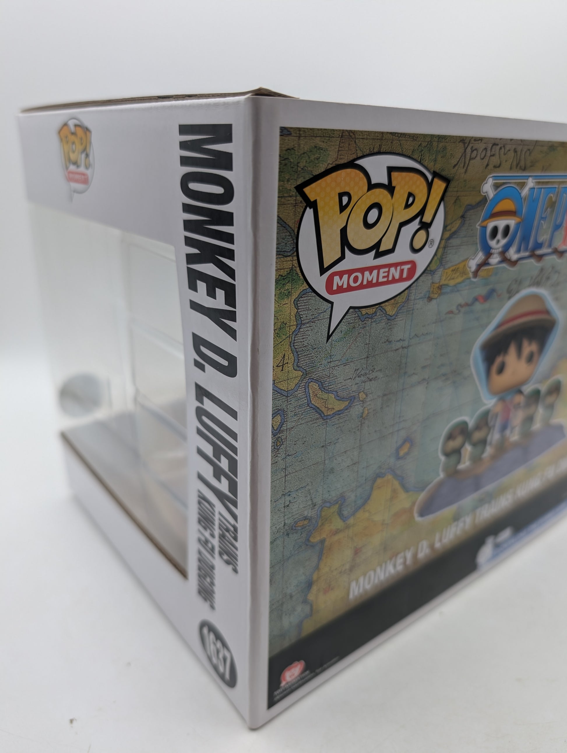 Funko Pop! Vinyl ONE PIECE Monkey D. Luffy Trains Kung Fu Dugong #1637 image 4