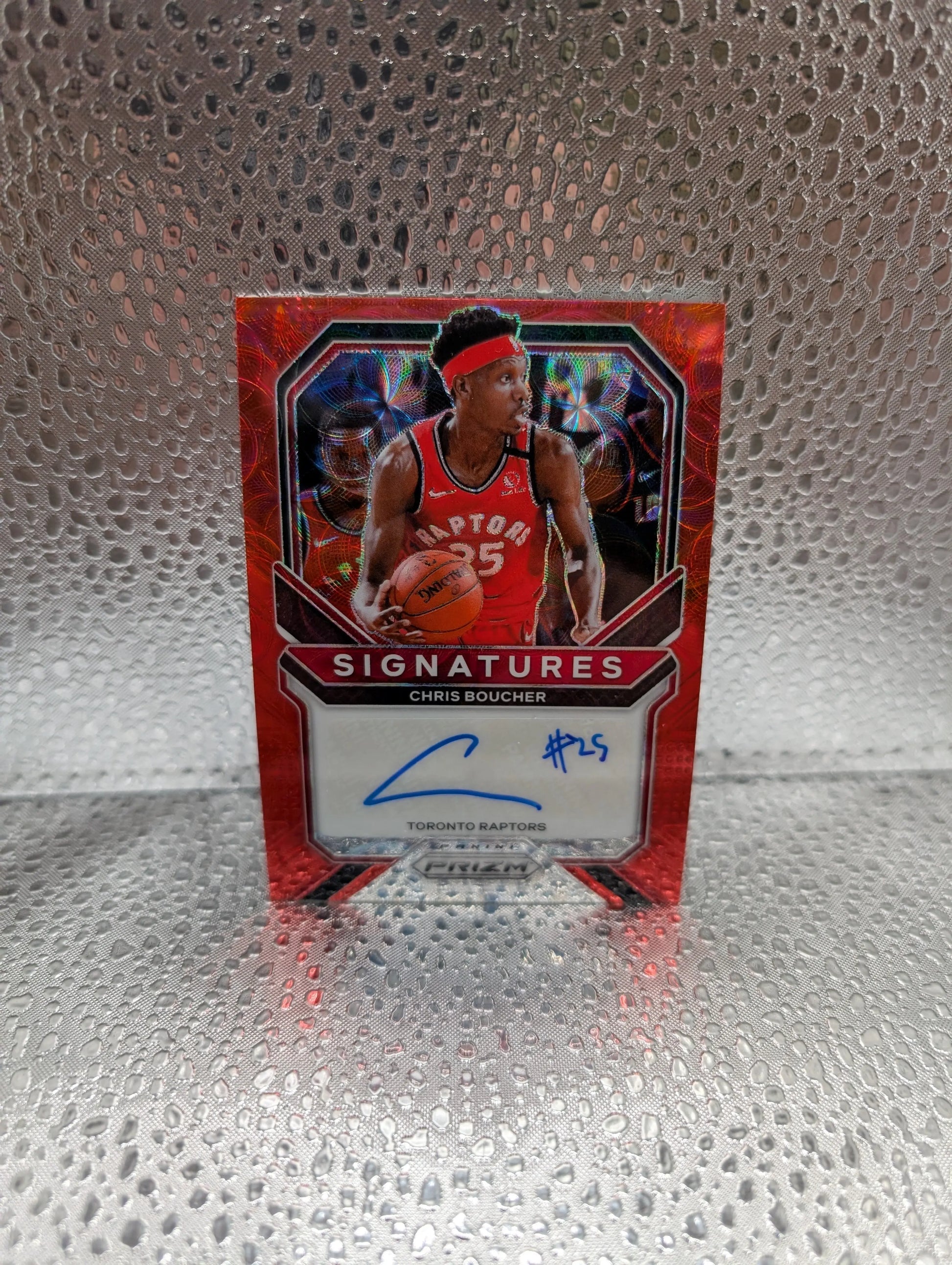 2020-21 Panini Prizm Signatures Choice Prizm Chris Boucher #SI-CBO Auto FRENLY BRICKS - Open 7 Days