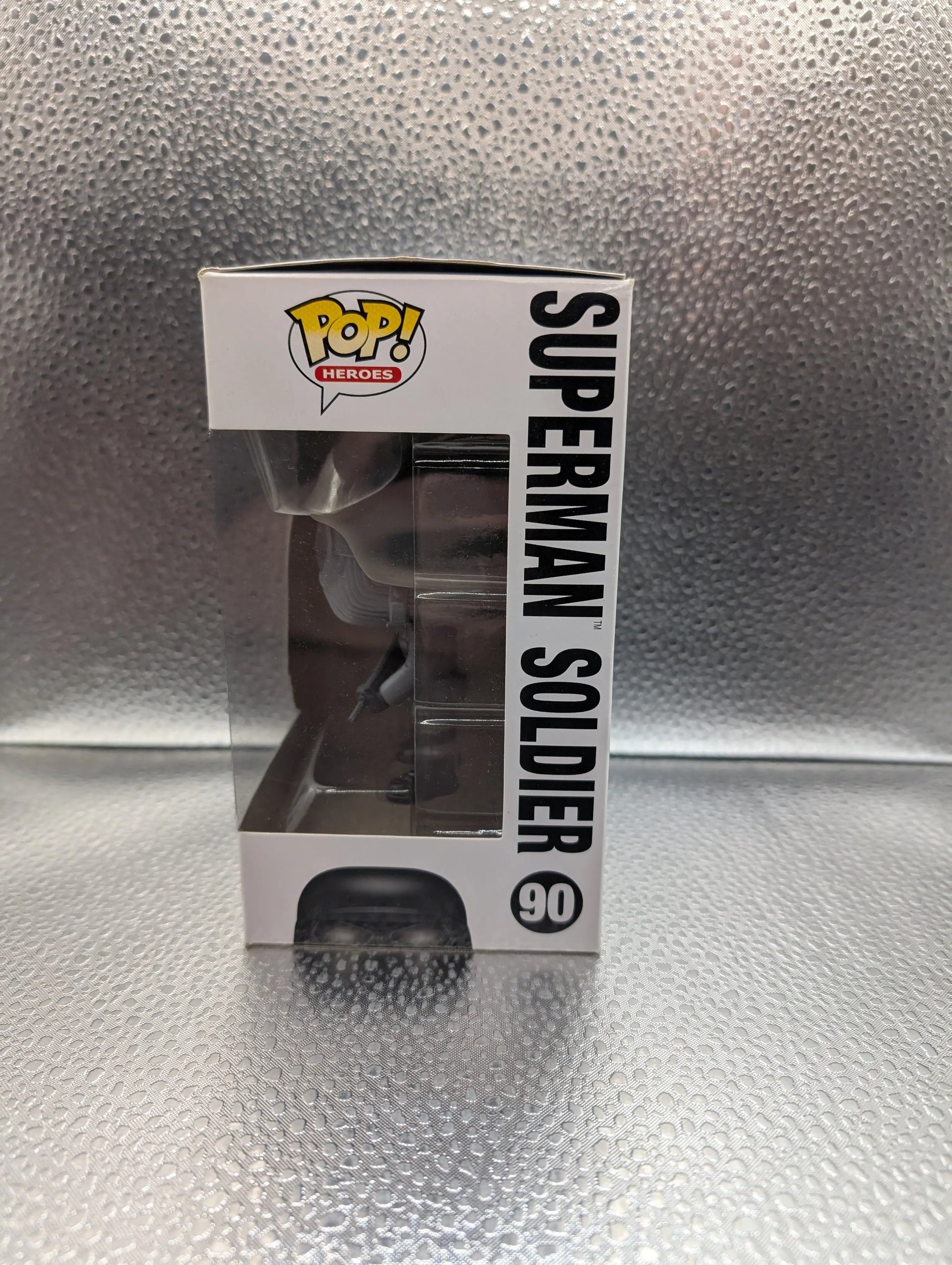 FUNKO Pop Vinyl Superman Soldier #90 FRENLY BRICKS - Open 7 Days