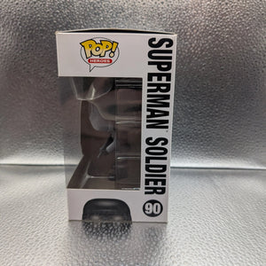 FUNKO Pop Vinyl Superman Soldier #90 FRENLY BRICKS - Open 7 Days