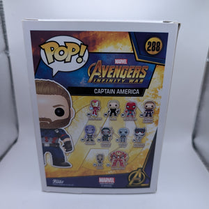 Funko Pop! Marvel: Captain America #288 Avengers Infinity War FRENLY BRICKS - Open 7 Days