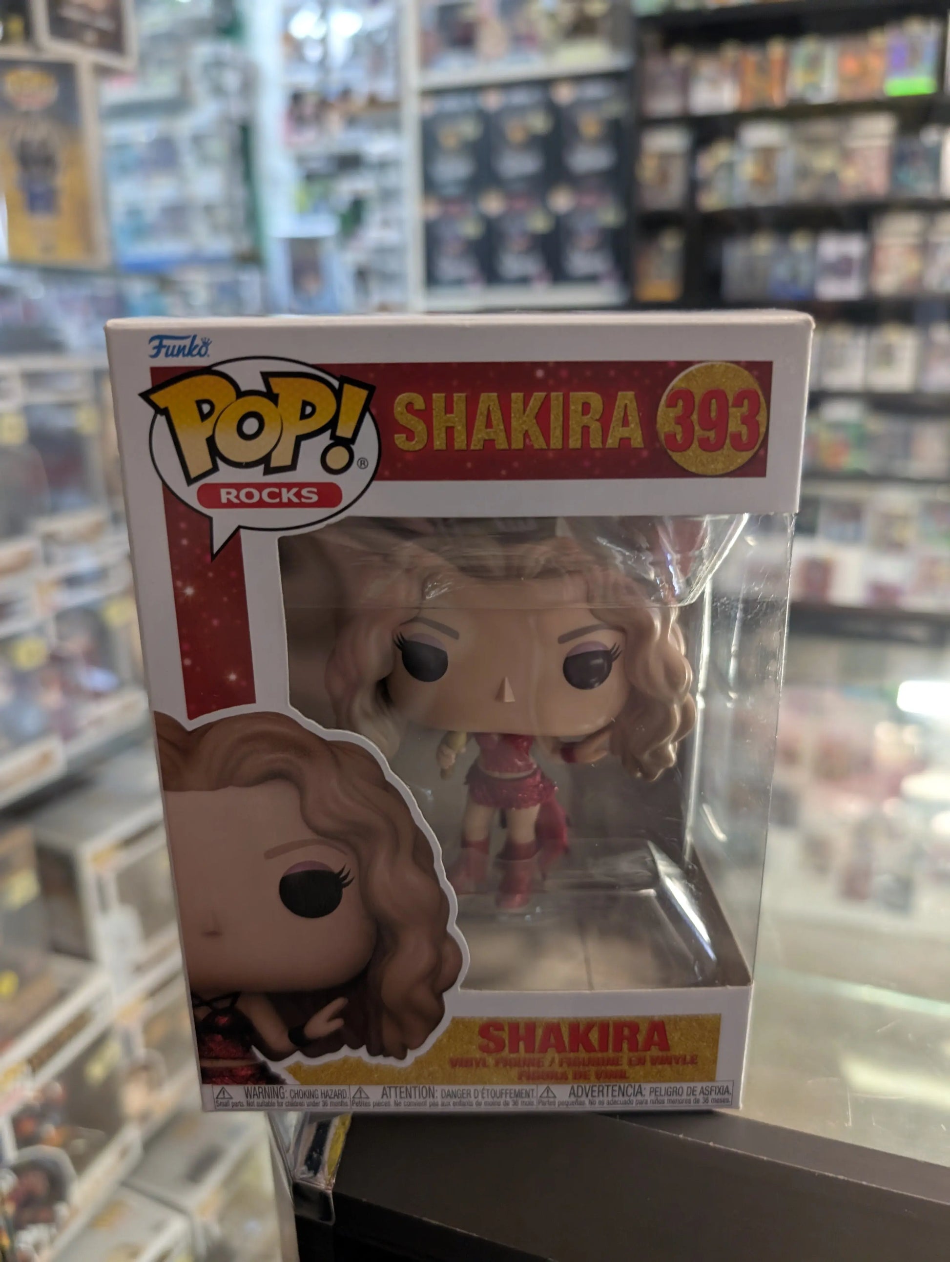 Funko POP! Rocks: Shakira - (Super Bowl)-393 FRENLY BRICKS - Open 7 Days