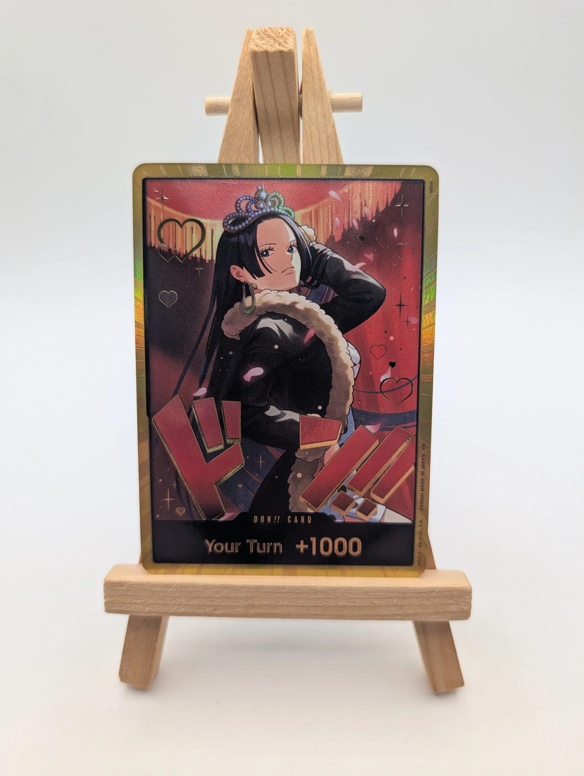 EB03 - Boa Hancock Gold Don Card - English FRENLY BRICKS - Open 7 Days image 1