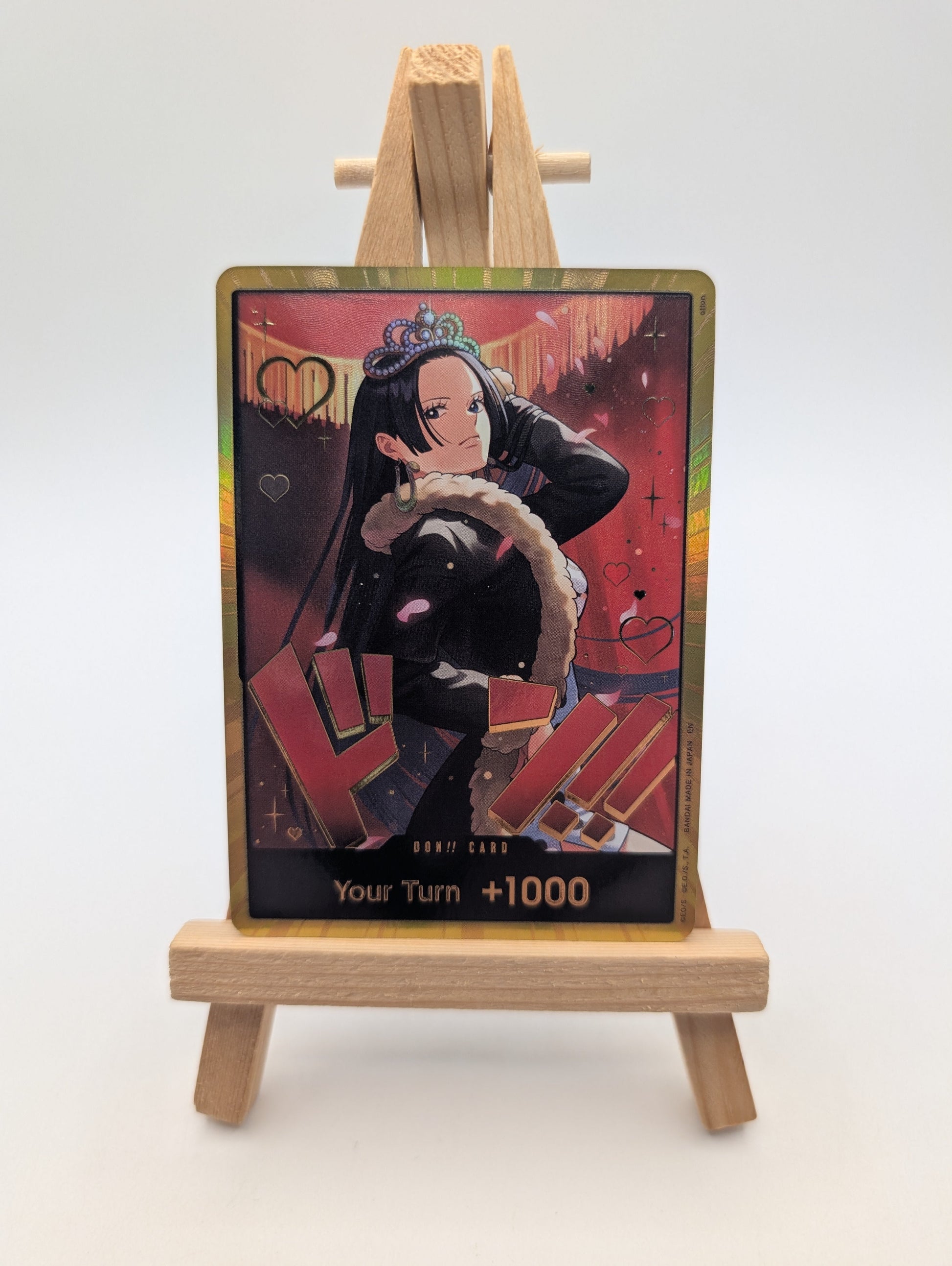 EB03 - Boa Hancock Gold Don Card - English FRENLY BRICKS - Open 7 Days