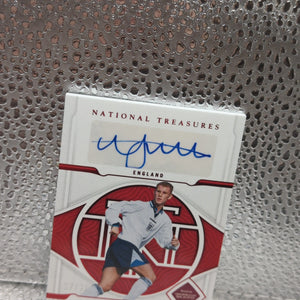 Panini National Treasures - Nicky Butt AUTO /25 England FRENLY BRICKS - Open 7 Days