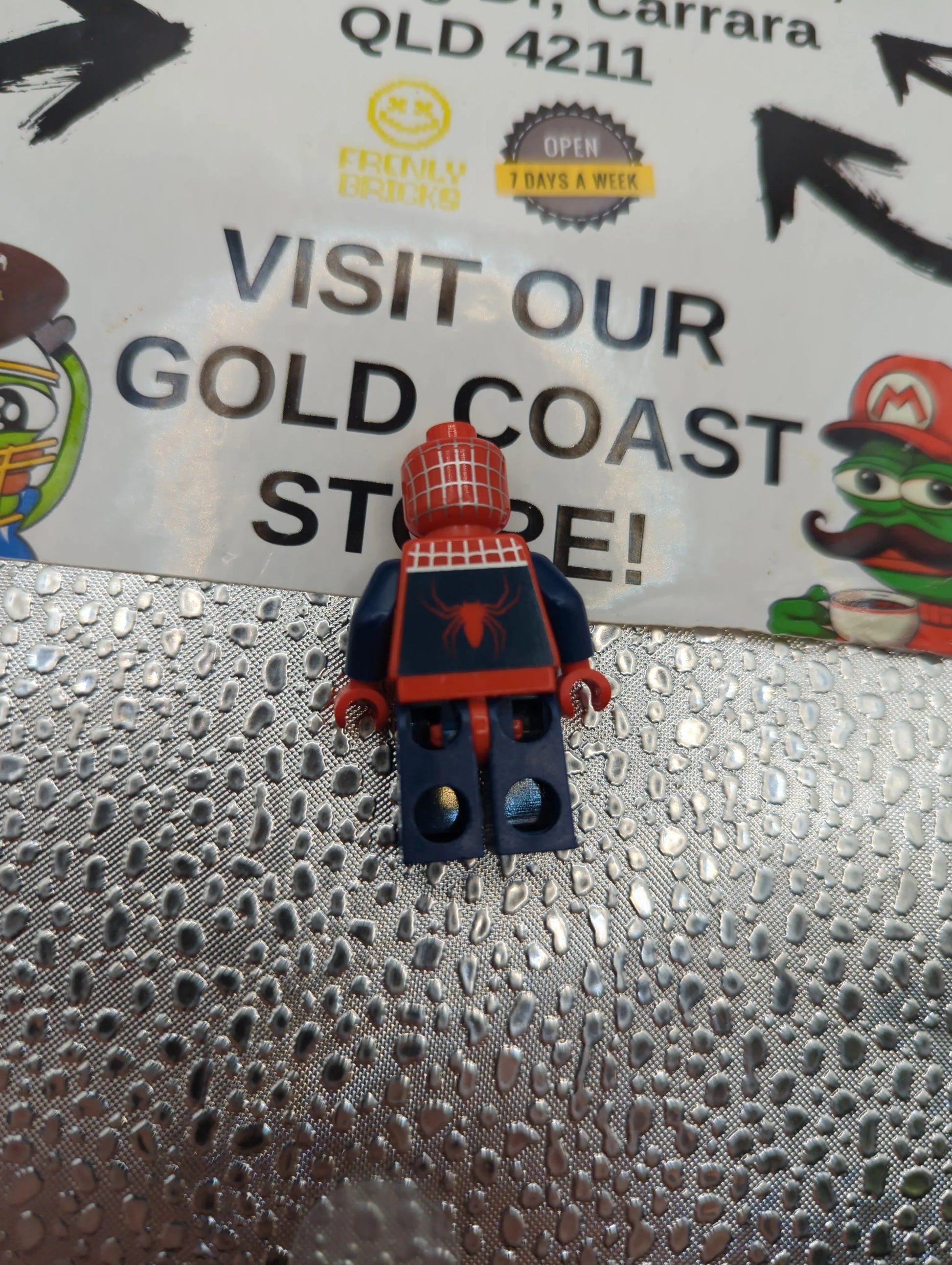 LEGO ULTIMATE SPIDER-MAN MINIFIGURE 2004 TOBEY MAGUIRE RARE SUPER HERO FRENLY BRICKS - Open 7 Days