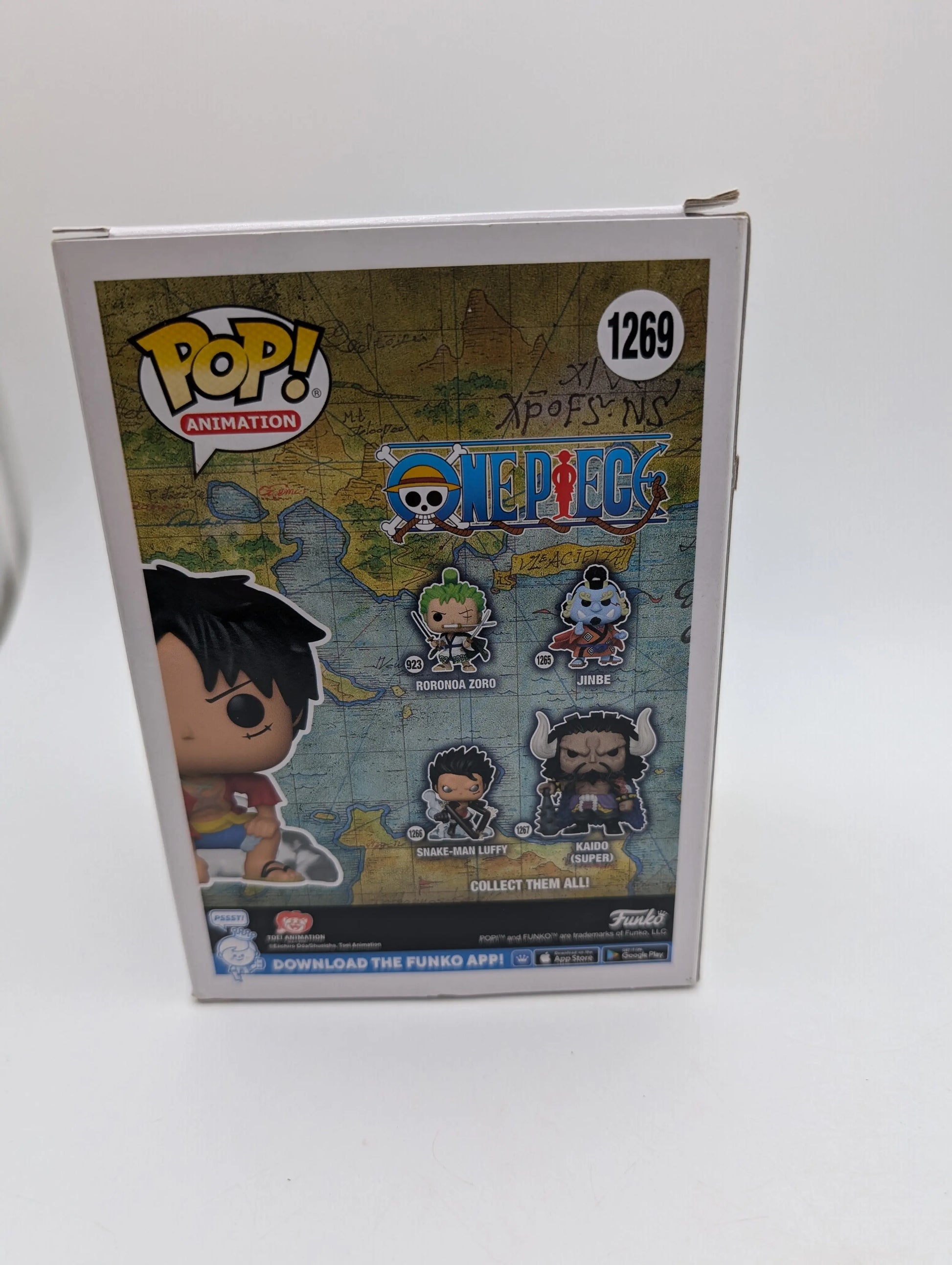 Funko Pop! Luffy Gear Two One Piece Chase  1269 *damaged box* FRENLY BRICKS - Open 7 Days