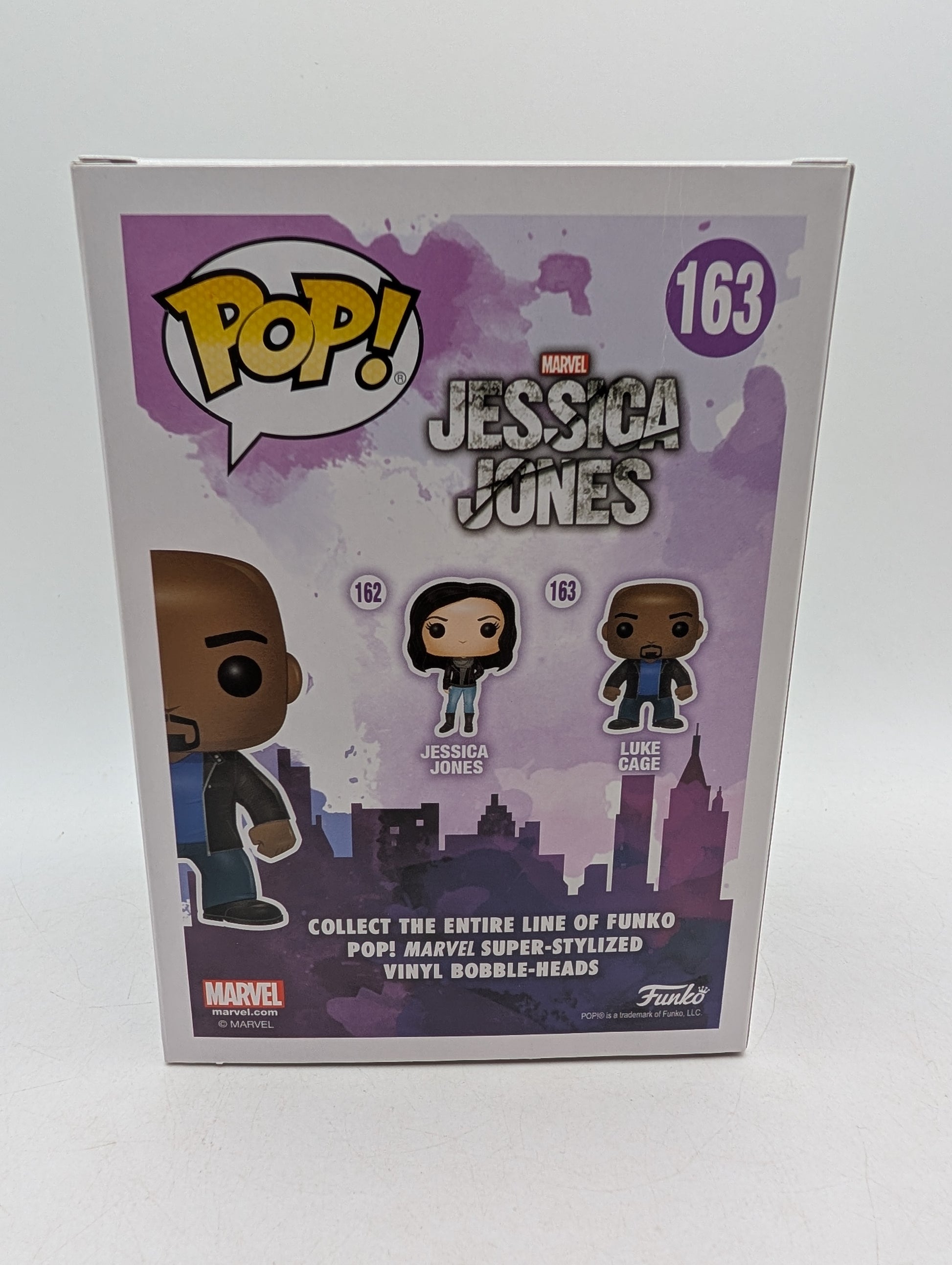Funko POP! Marvel  Netflix Jessica Jones Luke Cage #163 image 5