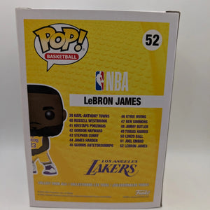 Lakers LeBron James Funko Pop NBA  Basketball Vinyl Figure #52 FRENLY BRICKS - Open 7 Days
