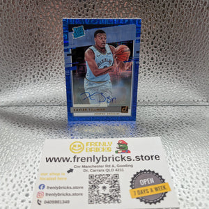 2020-21 Donruss Xavier Tillman Rated Rookie Signatures Auto Choice Blue /49 FRENLY BRICKS - Open 7 Days