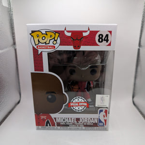 Michael Jordan #84 Funko Pop Vinyl Figure Basketball NBA Sports Collectible 2020 RED FRENLY BRICKS - Open 7 Days