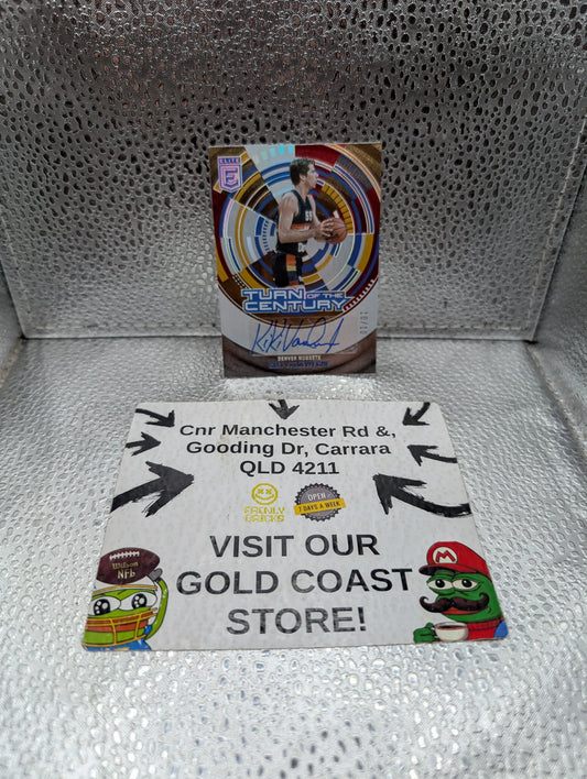 2023-24 Panini Elite Kiki VanDeWeghe 10/10 auto FRENLY BRICKS - Open 7 Days