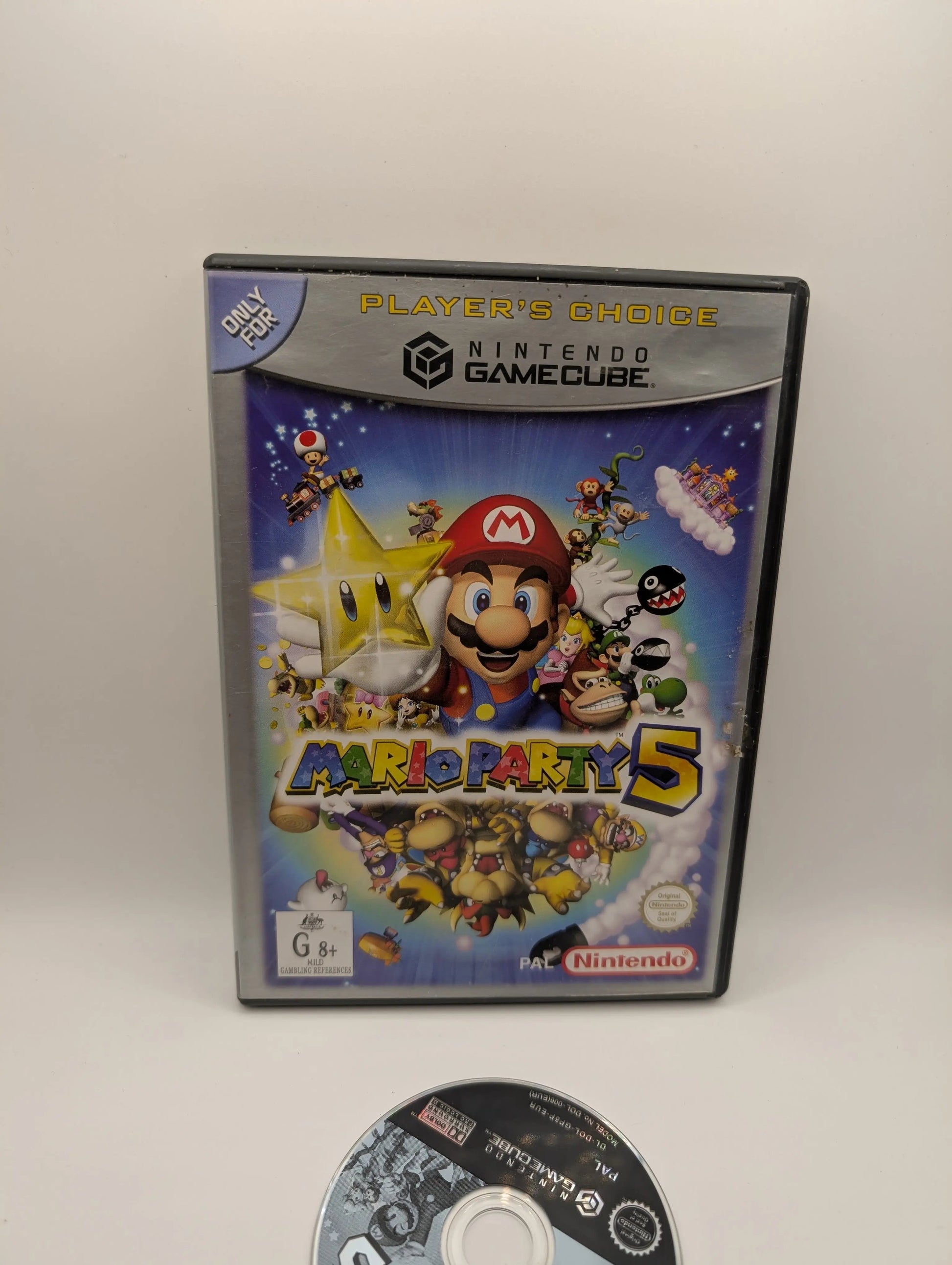 Mario Party 5 Gamecube AUS PAL "Players Choice" Edition Nintendo Video Game FRENLY BRICKS - Open 7 Days