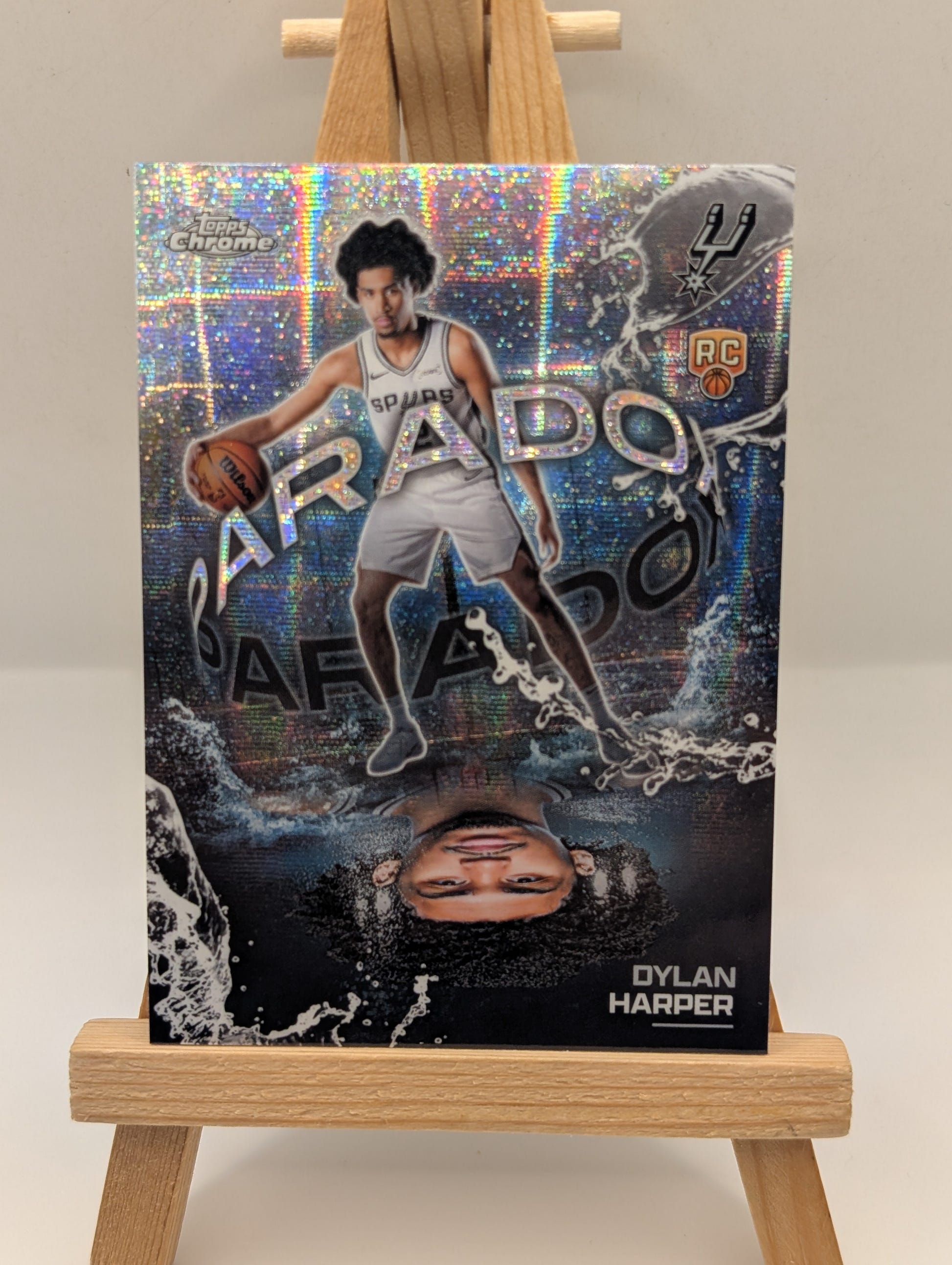 2025-26 Topps Chrome - Paradox Dylan Harper #PX-22 (RC) FRENLY BRICKS - Open 7 Days image 3