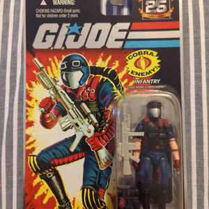 GI Joe 25th Anniversary Infantry Cobra Viper Foil Hasbro 2008 New FRENLY BRICKS - Open 7 Days