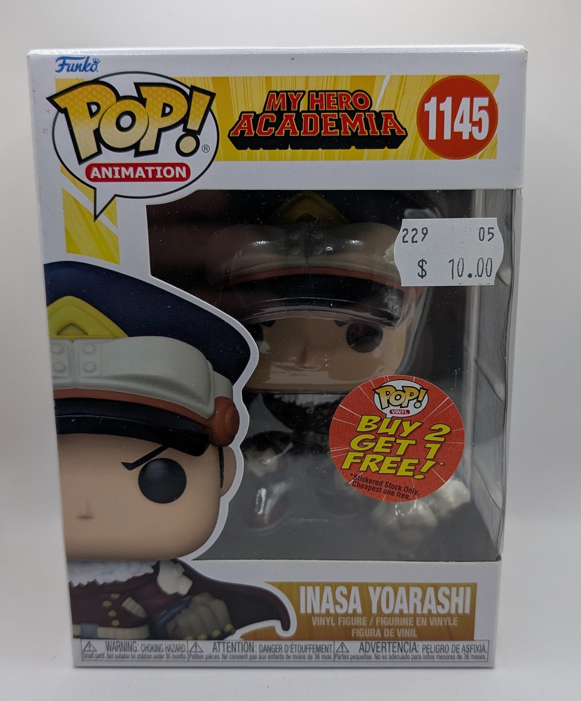 My Hero Academia - Inasa Yoarashi #1145 - Funko Pop! Vinyl - New FRENLY BRICKS - Open 7 Days