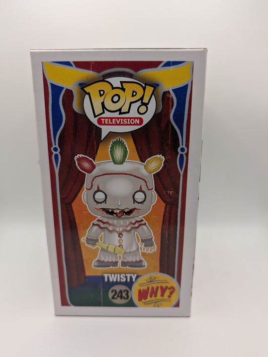Television Funko Pop - Twisty - American Horror Story - SDCC - No. 243 FRENLY BRICKS - Open 7 Days
