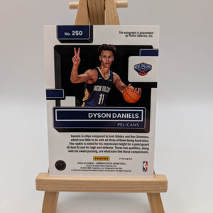 2022-23 Panini Optic DYSON DANIELS Red Choice Prizm Rated Rookie Autograph #250 FRENLY BRICKS - Open 7 Days