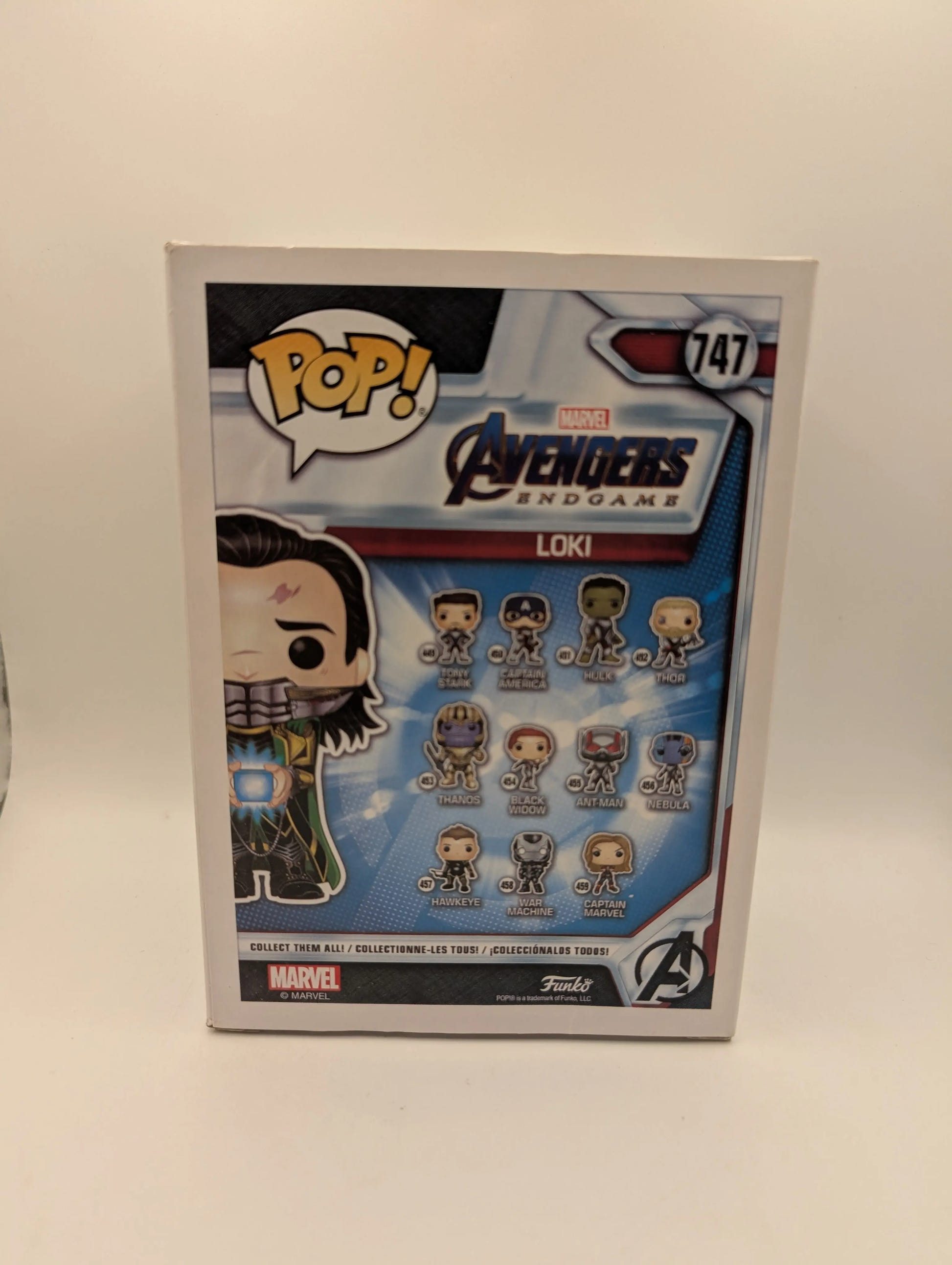 Funko Pop! Avengers - Loki Funko Exclusive #747 Glow FRENLY BRICKS - Open 7 Days image 3
