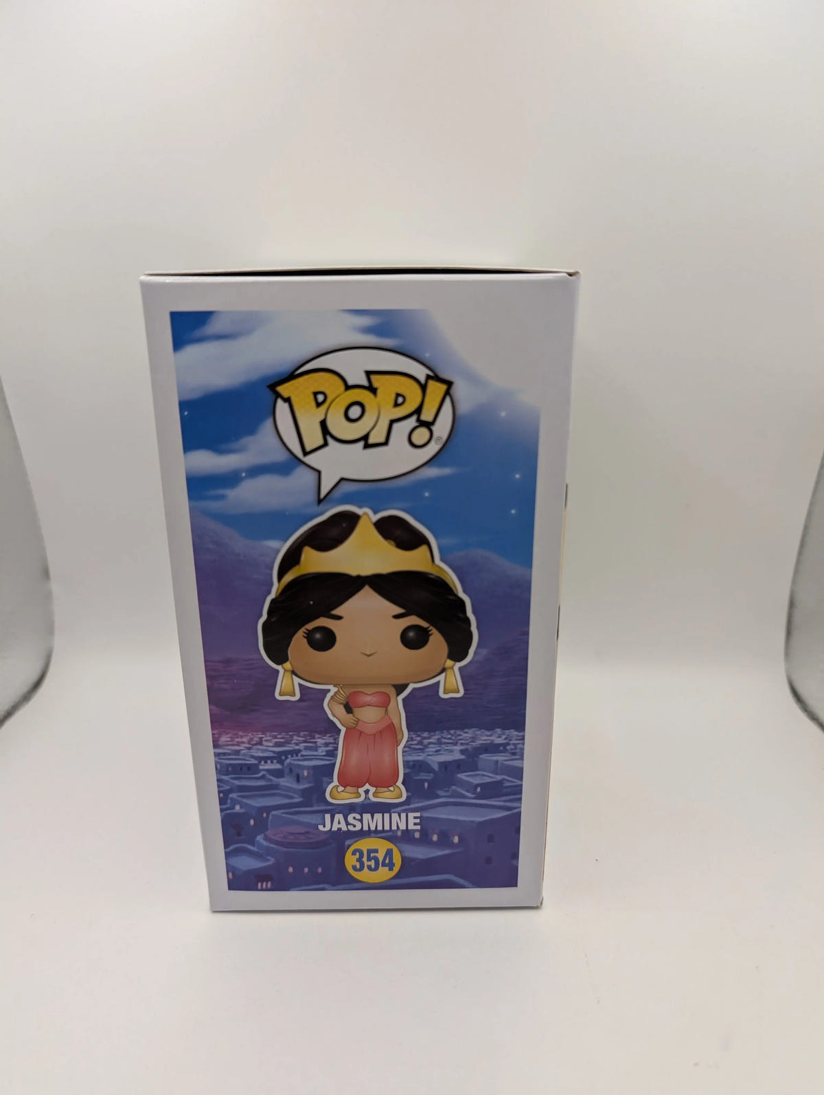 Funko Pop Vinyl! Disney: Jasmine #354 Classic Aladdin Princess FRENLY BRICKS - Open 7 Days image 2